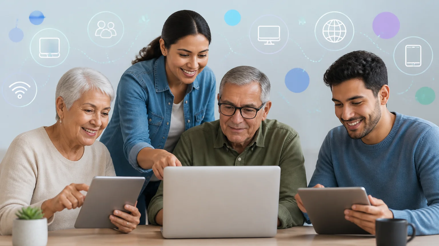 Curso de alfabetización digital práctico y accesible