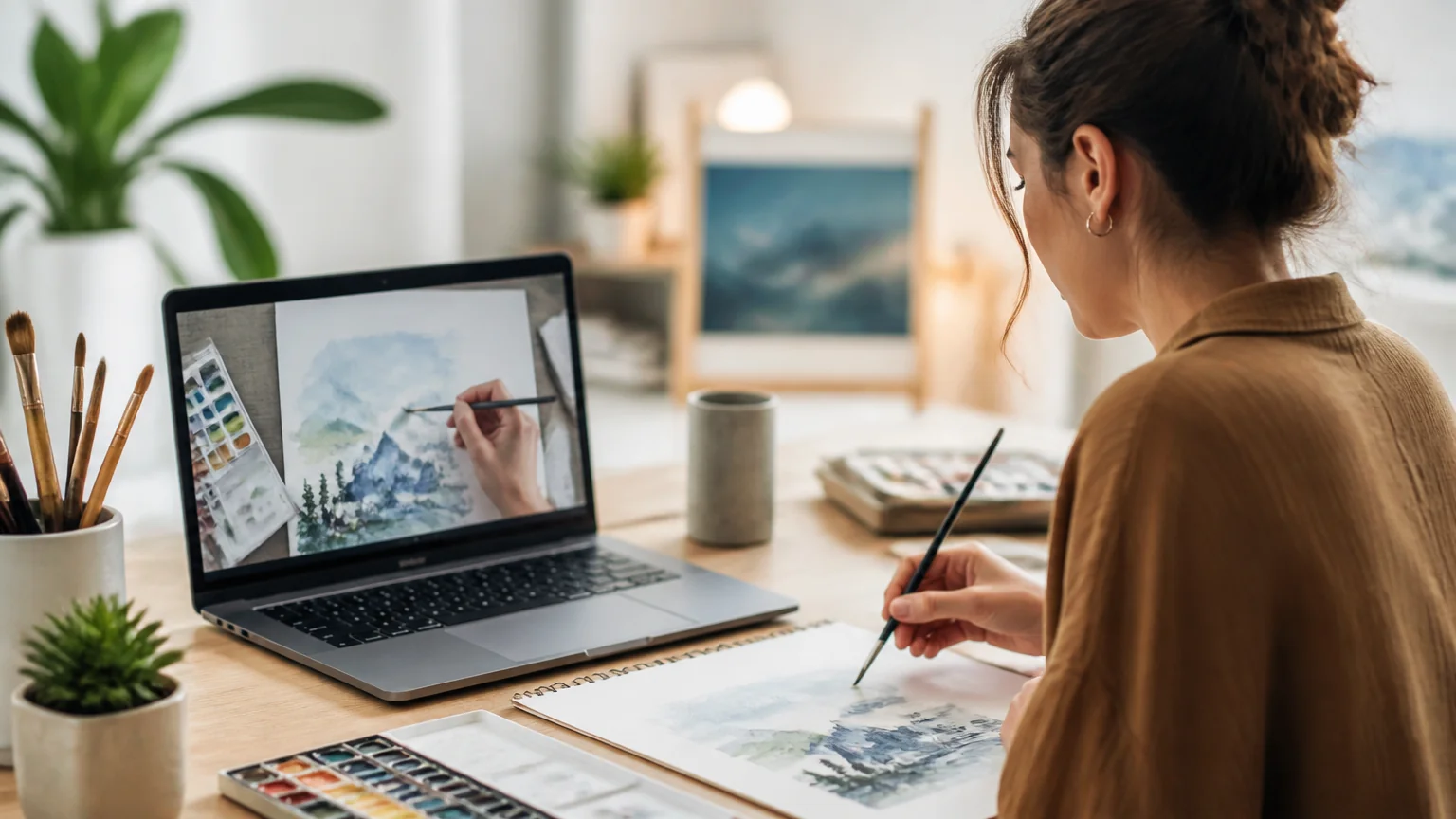 Curso de arte online con certificado privado