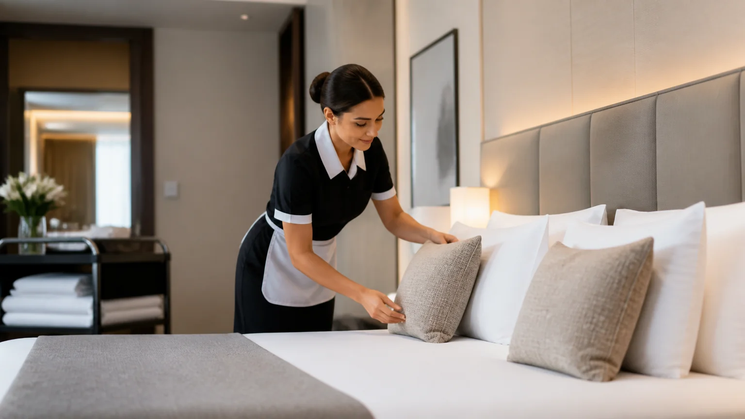 Curso de camarera de hotel: prepárate para trabajar en pisos y habitaciones