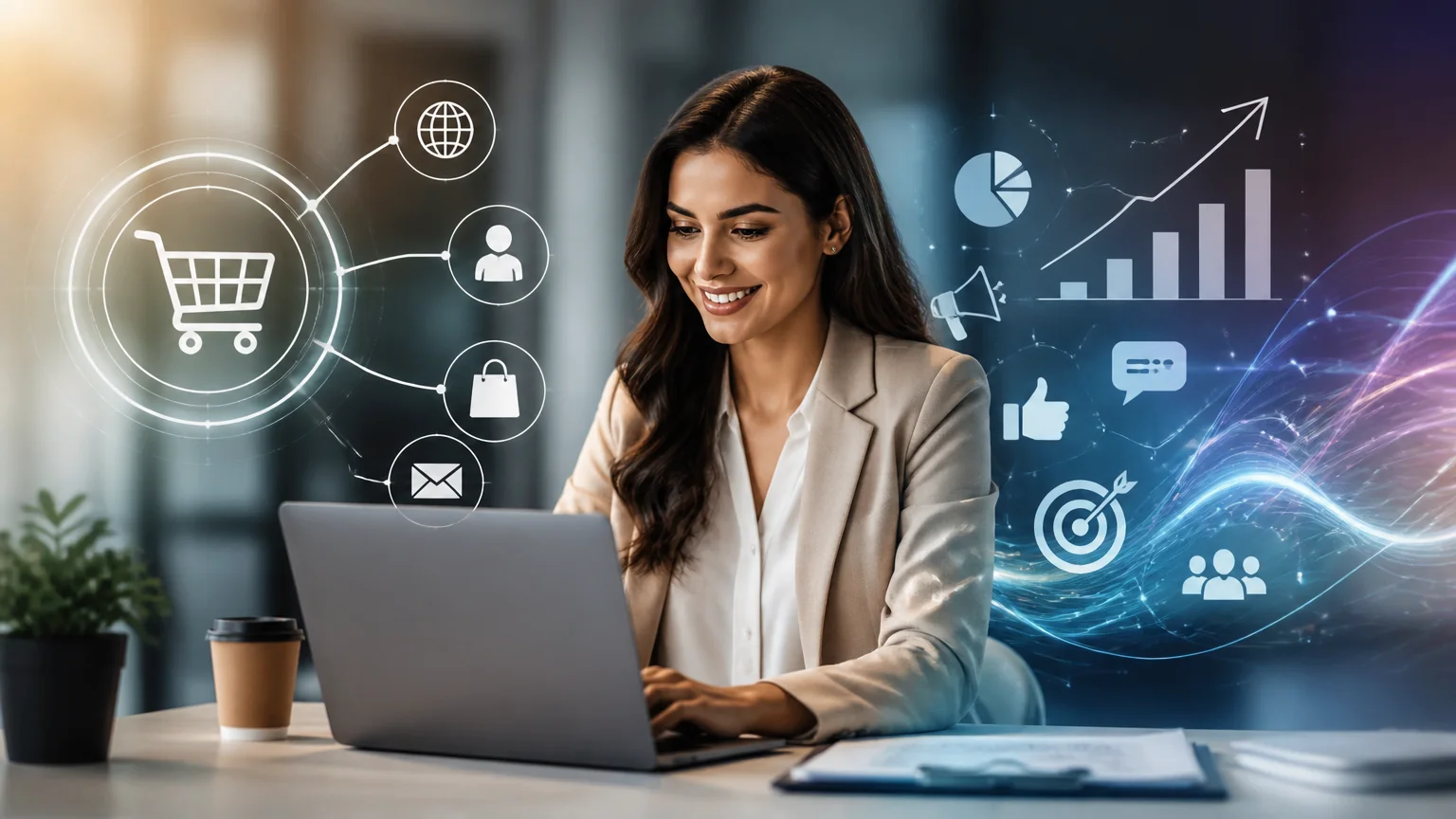Curso de comercio y marketing: domina ventas y marketing digital - master coaching negocio barato