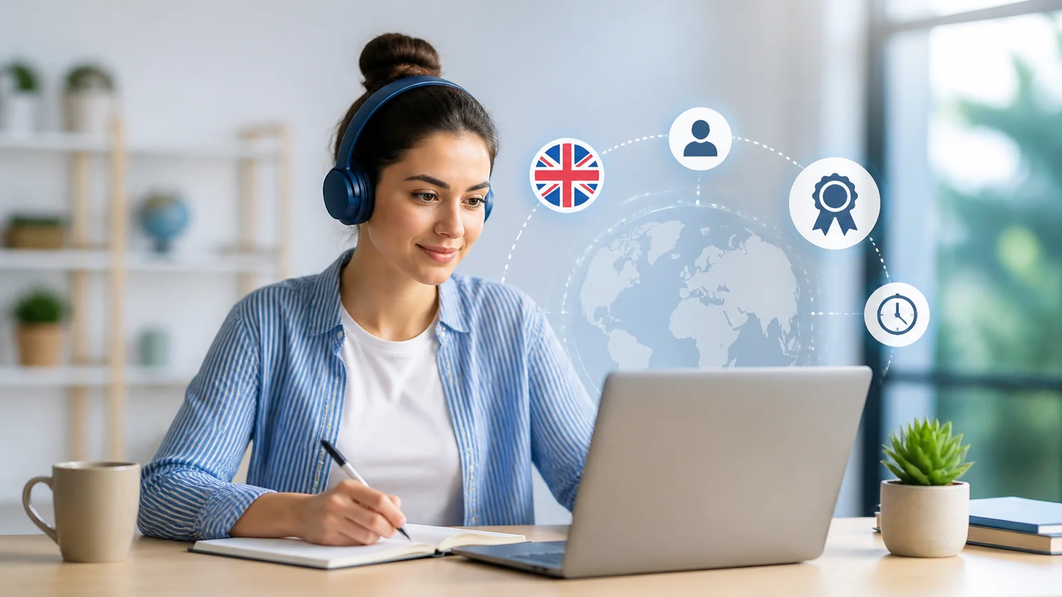 Curso de inglés online certificado: aprende a tu ritmo