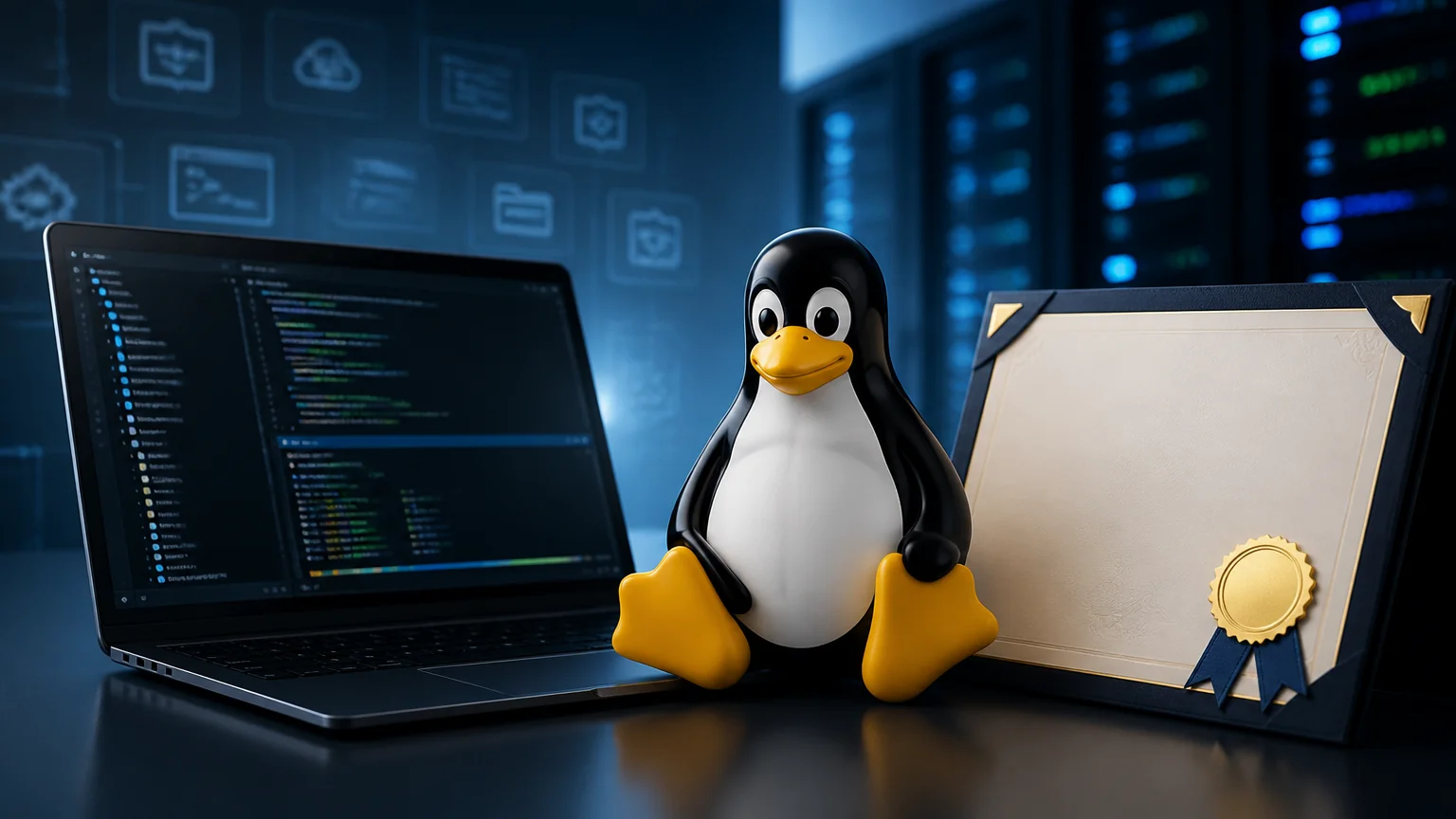 Curso de linux con certificado: domina linux práctico y certificado privado