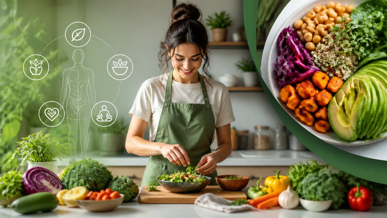 Curso de vegetarianismo práctico: domina nutrición y cocina vegetal