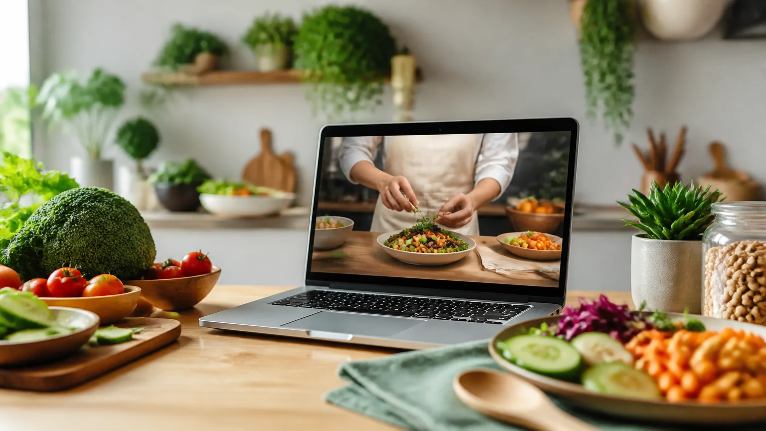 Curso online de comida vegana: aprende a cocinar fácil y sano - curso nutricion vegetariana barato